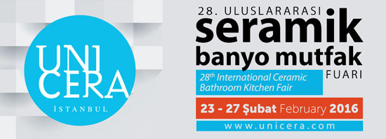 unicera seramik fuarı logo